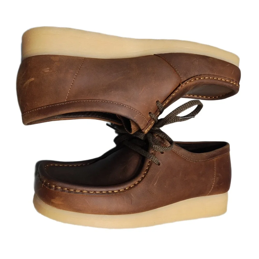 Clarks Collection Padmora Loafers Womens US 9.5M Brown Leather Ultimate Comfort